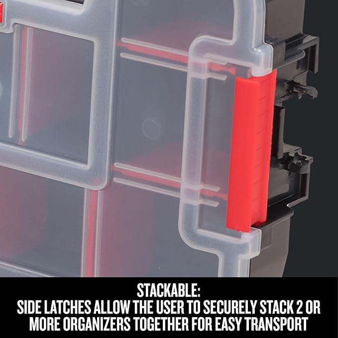 CRAFTSMAN 10-Compartment Small Tool Storage Organizer, Plastic (CMST14021)