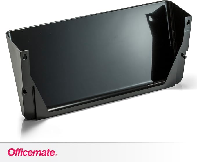 Officemate Wall File, Legal Size, Black (21442)