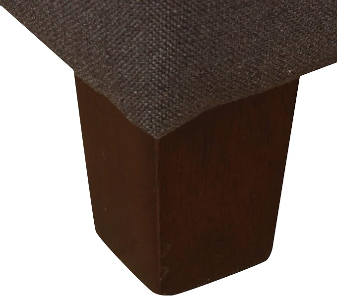 HomePop Ainsley 40" Storage Ottoman Bench - Charcoal Gray