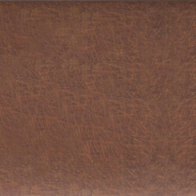 SIMPLIHOME Avalon 60" Wide Fabric Storage Ottoman in Tanners Brown | Contemporary lift-top ottoman with high-density foam; rectangle storage bench or coffee table for living room or entryway.