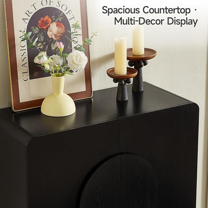 Shoe Storage Cabinet with Doors, Large Shoe Cabinet Storage for Entryway, Wooden 6 Tier Shoe Organizer Cabinets with Adjustable Shelves for Entrance Hallway Living Room Foyer