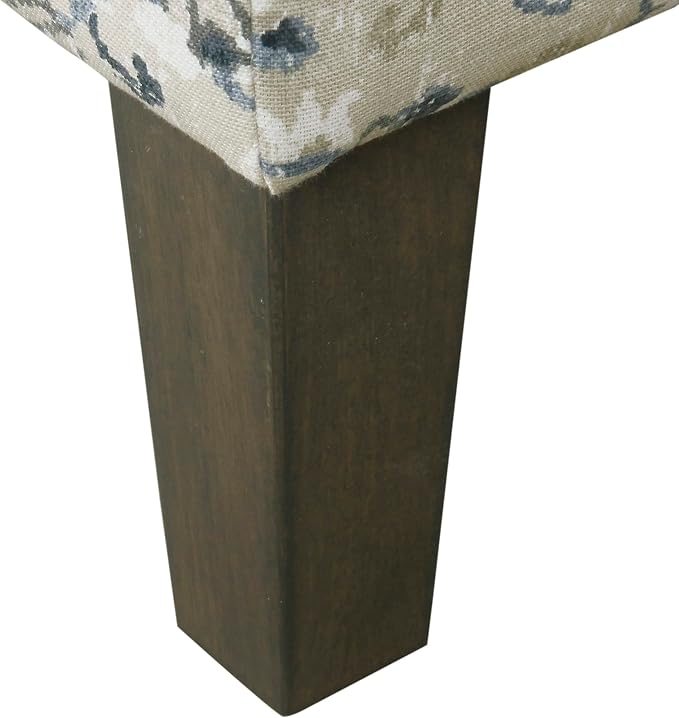 HomePop 36" Decorative Storage Bench - Antiqued Blue