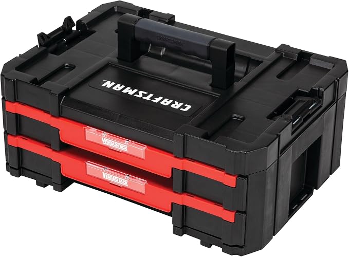CRAFTSMAN Plastic Tool Box With Drawers, Organizer and Storage (CMST17804)
