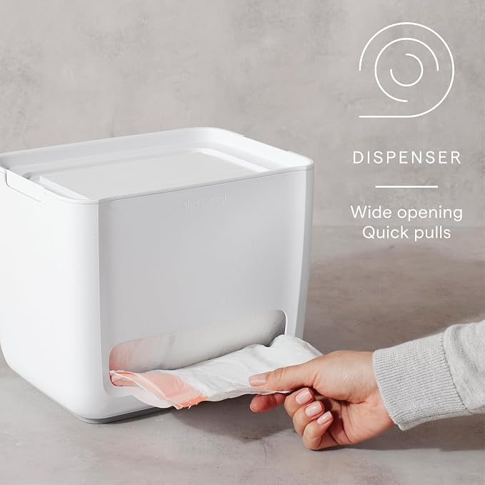 YouCopia SinkSuite Trash Bag Dispenser, Garbage Bag Holder, Top Lid Storage