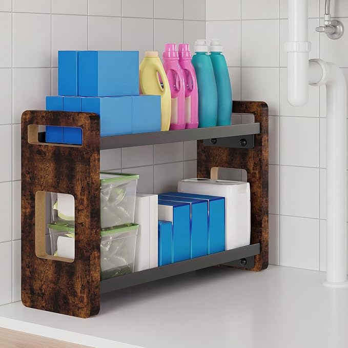 Bathroom Counter Organizer, Vanity Organizer, Perfume Organizer | Bathroom Organizers and Storage, Bathroom Sink Shelf, Countertop Organizer, Makeup Organizer, Cologne Stand
