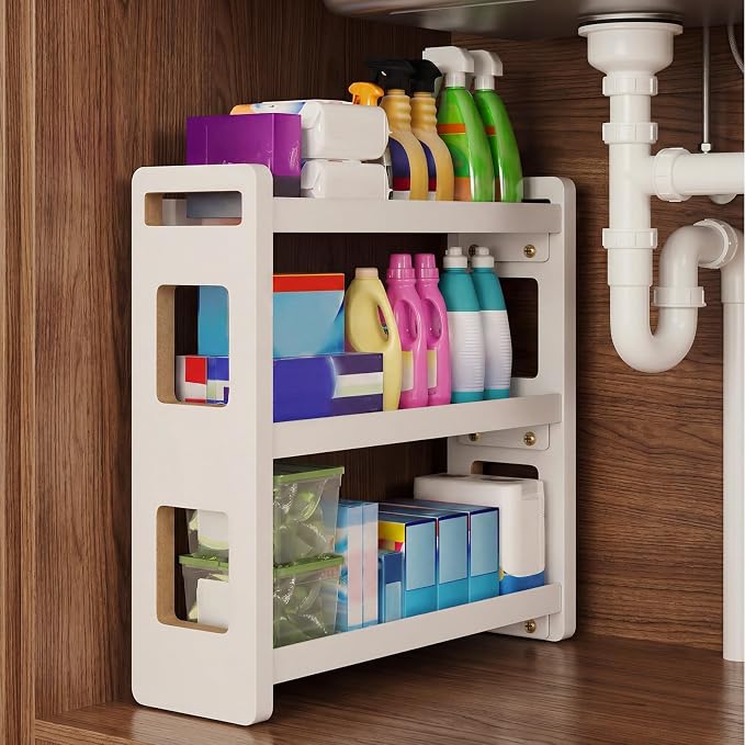 Bathroom Counter Organizer, Vanity Organizer, Perfume Organizer | Bathroom Organizers and Storage, Bathroom Sink Shelf, Countertop Organizer, Makeup Organizer, Cologne Stand