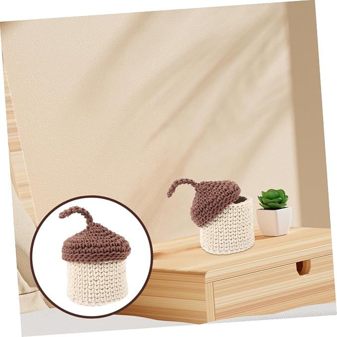 ABOOFAN Woven Storage Basket Large Capacity Decorative Box for Boho Room Decor Home Decor