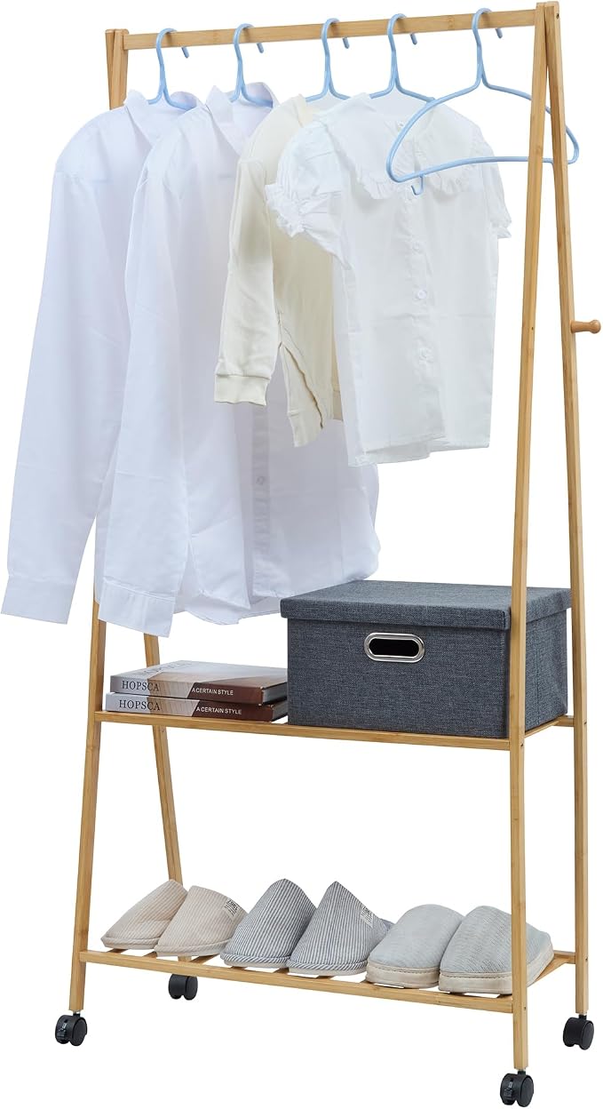 VECELO Coat Rack Freestanding, Entryway Hanger Stand, Umbrella Holder, Hall Tree With Hooks, Floor Standing Metal Tree Stand,Oak