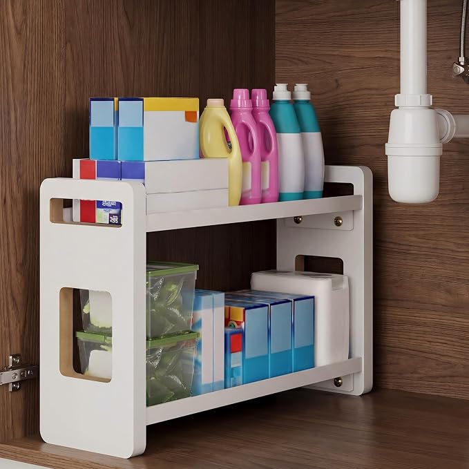 Bathroom Counter Organizer, Vanity Organizer, Perfume Organizer | Bathroom Organizers and Storage, Bathroom Sink Shelf, Countertop Organizer, Makeup Organizer, Cologne Stand