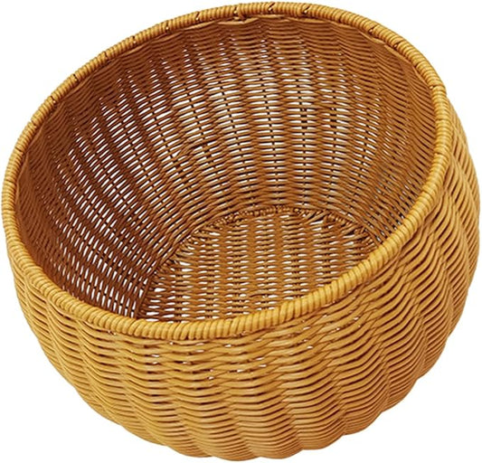 Ciieeo Craftsmanship Large Space Multi-purpose Woven Storage Basket Decorative Basket
