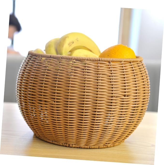 Ciieeo Craftsmanship Large Space Multi-purpose Woven Storage Basket Decorative Basket