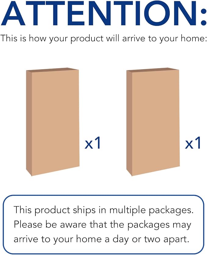 FLEXIMOUNTS 4-Pack 24-inch-by-72-inch Wall Shelf Garage Storage Rack Wall Mounted Floating Shelves 2x6 ft,White, Classic Series