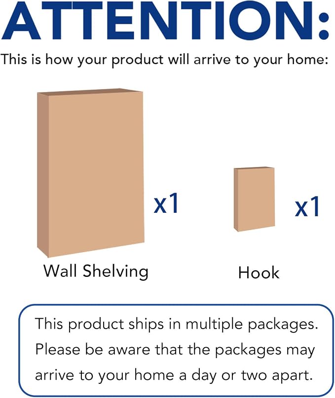 FLEXIMOUNTS 2-Pack 2x6ft Garage Shelving with Hooks, 1400lbs Load, Black | 24"x72" Wall Shelf Garage Storage Rack Floating Shelves for Garage Workshop, Rustproof Seamless Grid Design, Classic Series