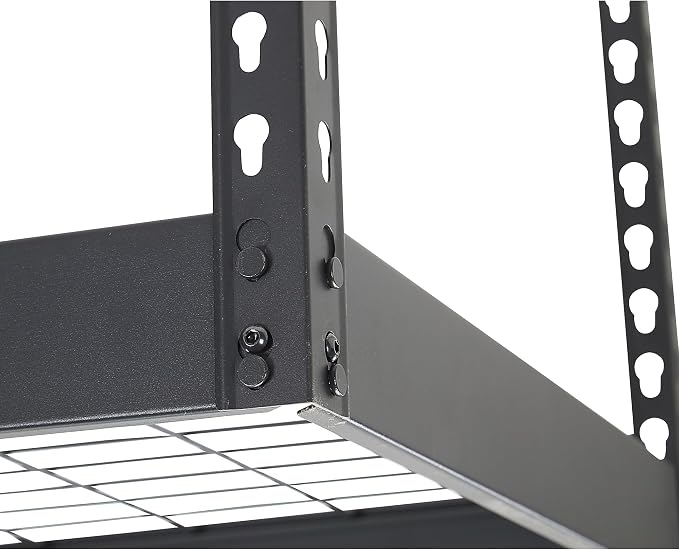 Klutch Overhead Storage Rack, 48in.L x 24in.D, 350-Lb. Capacity | Adjustable Height, 23in.-37in.H, Accessible organization, Garage and workshop storage, Easy inventory visibility