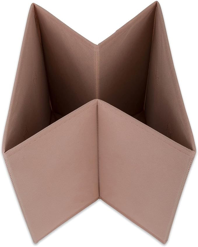 DII Collapsible Storage Organizer Bin, Large, 13" Cube, Pink, 2 Count