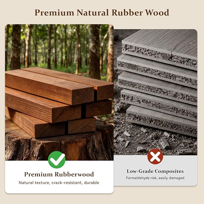 Taitiy Coat Rack Solid Wood Hall Tree Storage 2 Shelves 5 Hooks | Entryway hallway bedroom, durable solid wood construction, freestanding storage design, coats hats bags wallets