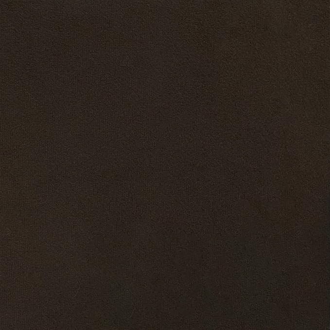 Spatial Order 24" Dinah Collection Storage Ottoman - Chocolate Brown Velvet