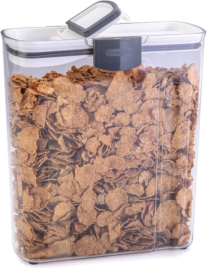 ProKeeper Cereal Keeper, 3-Quart, Airtight Seal, BPA-Free Plastic Storage Container (Pack of 2)