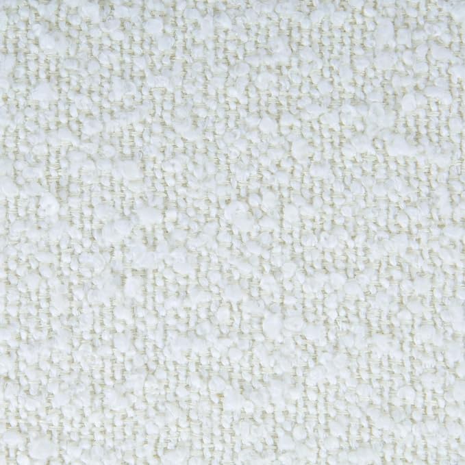 Spatial Order 22" Medium Rectangular Storage Ottoman - Cream Boucle