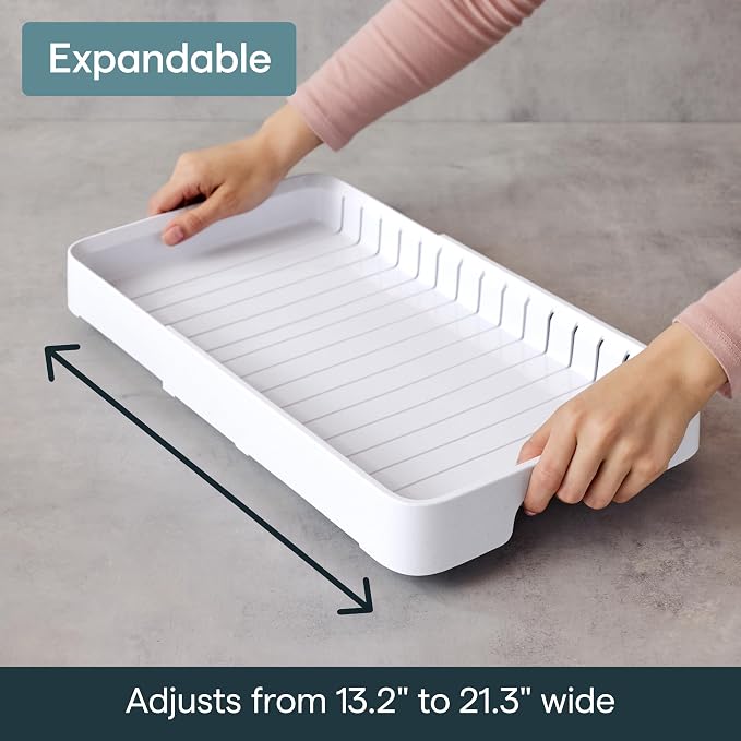 YouCopia StoraLid 40 Container Lid Organizer, Expandable Adjustable Holder