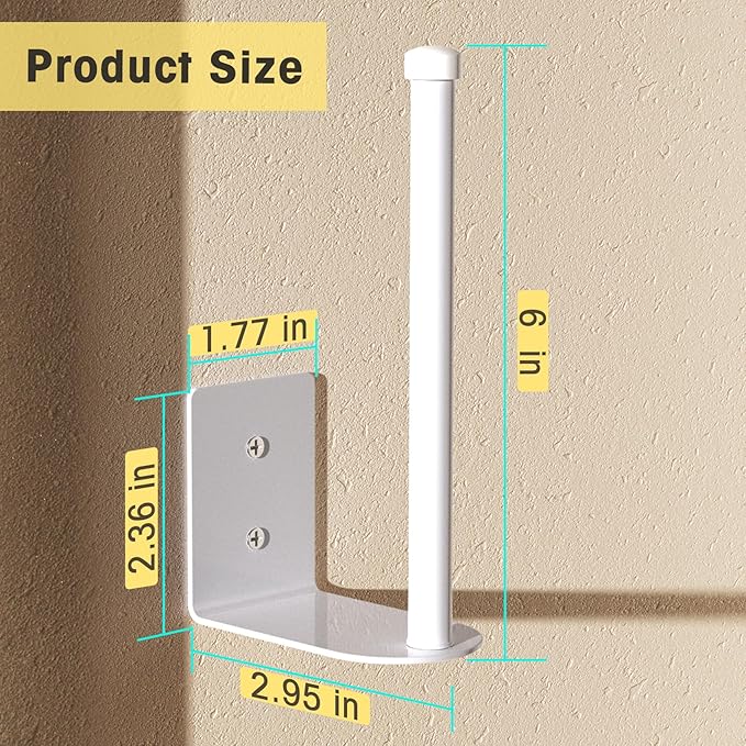 Durmmur Stainless Steel Hat Organizer, Hat Rack for Wall,Each Holds 15 Hats | 2P Strong Adhesive/Wall Drilled Hat Holder, Hat Hooks, Hat Hanger Baseball Cap Organizer for Door,Bedroom,Closet(White 6 in)