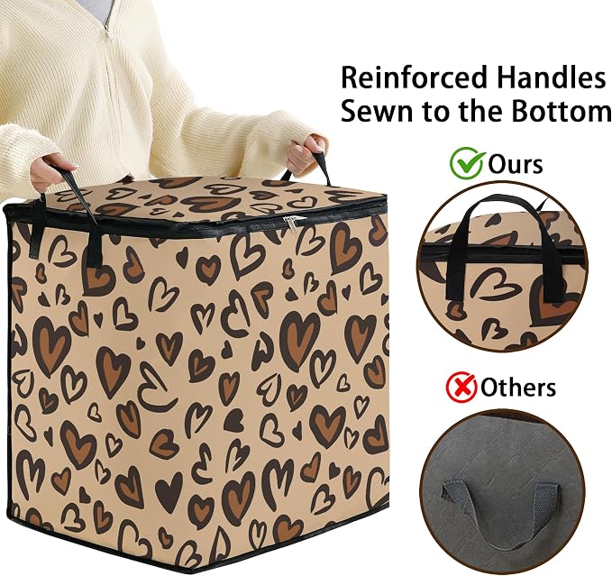 2pcs blanket storage bag for under bed,closet organizers 95L | clothing sweater sheet bedding comforter duvet quilt pillow toy storage bags with lids,dorm room essentials for containers