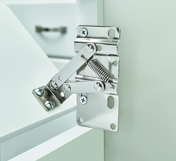 Rev-A-Shelf 14" Tip-Out Plastic Sink Trays for Kitchen and Bathroom Base Cabinet, Pull Out Vanity Shelf Home Organizer, White, 6572-14-11-52