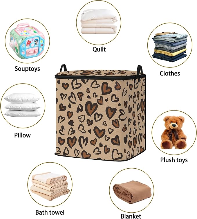 2pcs blanket storage bag for under bed,closet organizers 95L | clothing sweater sheet bedding comforter duvet quilt pillow toy storage bags with lids,dorm room essentials for containers