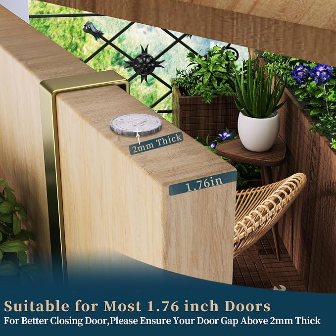 Consumest Over The Door Hooks Organizer - 3 Tier Door Hanger with 9 Coat Hooks & 2 Mesh Basket, Back Storage Organizer Hanging Towels for Bathroom, Bedroom, Gold