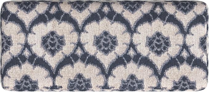 HomePop 36" Decorative Storage Bench - Blue Medallion Print
