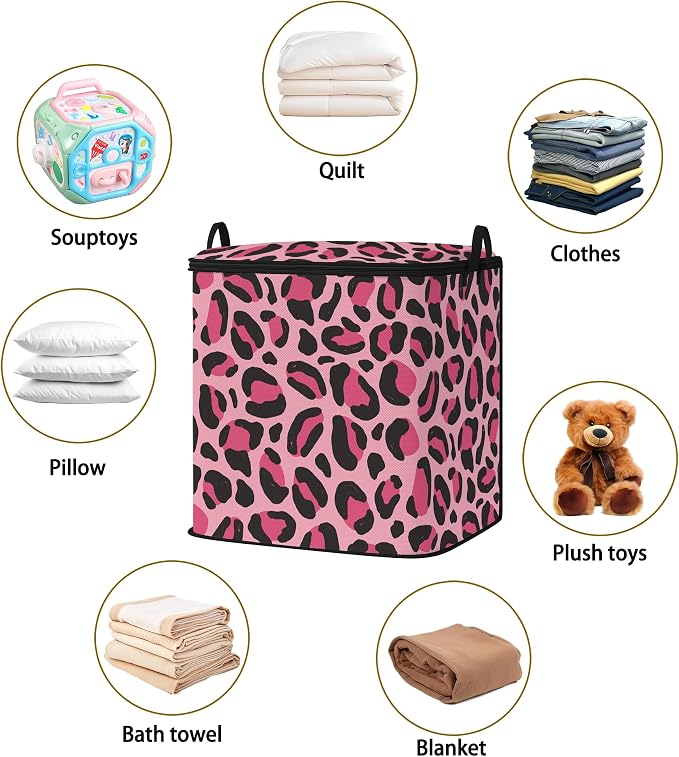 2pcs blanket storage bag for under bed,closet organizers 95L | clothing sweater sheet bedding comforter duvet quilt pillow toy storage bags with lids,dorm room essentials for containers