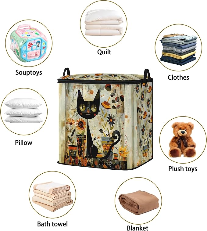 2pcs blanket storage bag for under bed,dorm bedding organizers 95L | king comforter sheet quilt duvet sweater pillow clothes storage for closet,moving essentials containers with portable handles