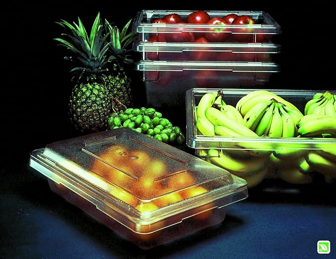Rubbermaid Commercial Products Food Storage Box, 2 Gallon Capacity, White, for Restaurant/Kitchen/Cafeteria