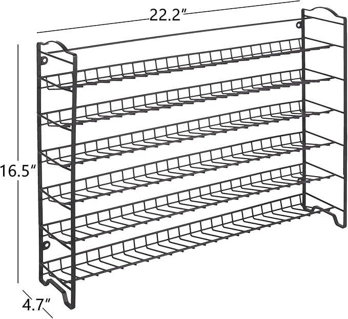 SWOMMOLY Spice Rack Organizer with 72 Spice Jars 4 oz, 396 Spice Labels | Chalk Marker, Funnel Set, Spice Organizer for Countertop, Pantry, Cabinet, Cupboard & Wall Mount, 22.2" W × 16.5" H, Black