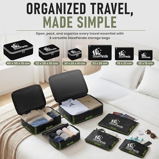 60L Under Bed Storage with Wheels, With 6 Travel Bags, 2-Pack, Dark Gray | Rolling Underbed Storage Containers, Clear Lids, Heavy Duty Steel Frame, Organizer for Clothes Shoes Comforters Blankets Toys