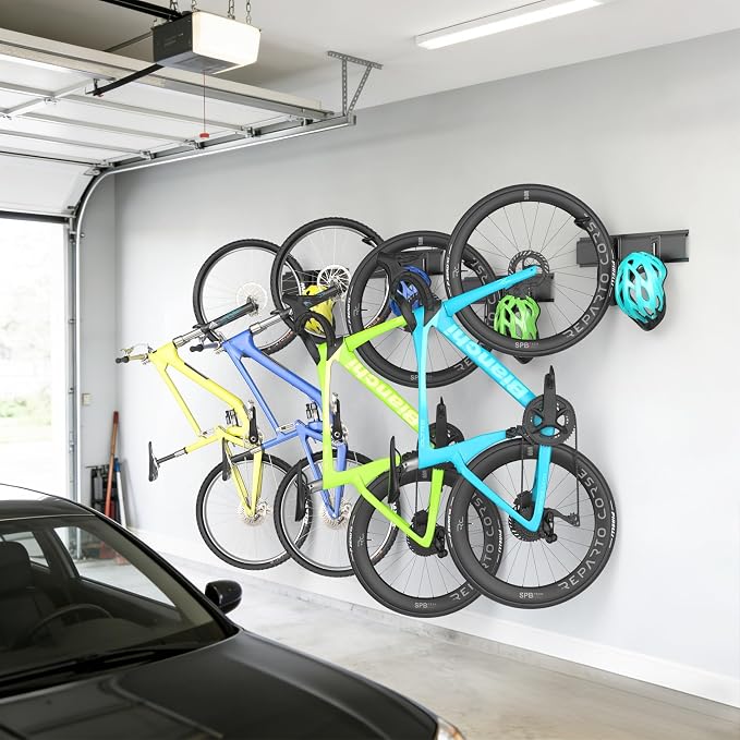 WALMANN Wall Mounted Swivel Bike Rack