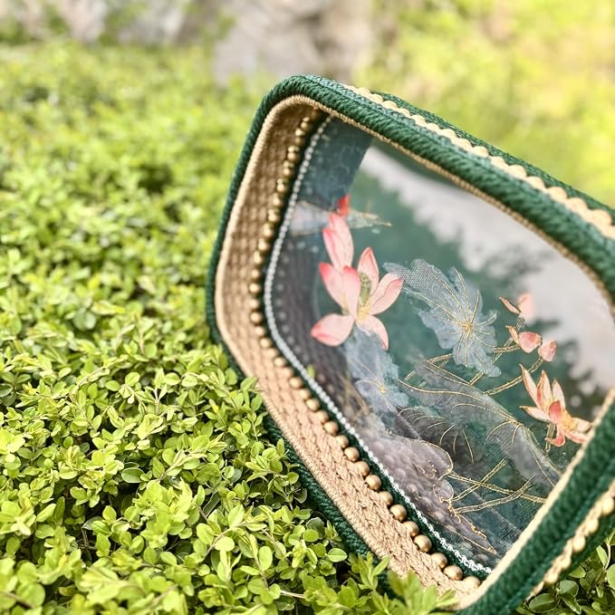 Zenpeace Wicke rBig Basket, Suitable For Hand-Woven Rectangular Basket Organizing and Decorating Projects, Clothes and Various Items