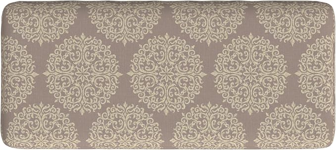 HomePop Drake 36" Storage Bench - Brown Medallion