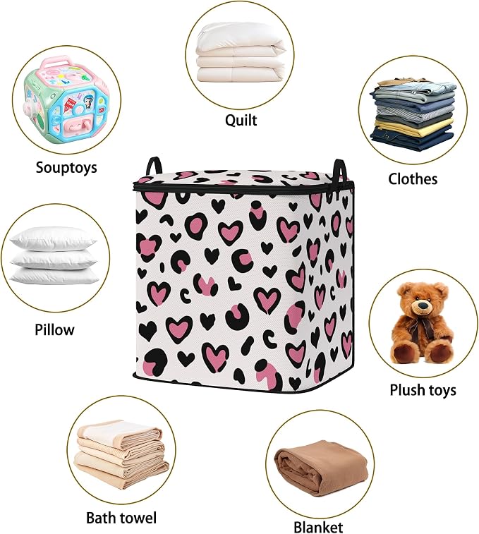 2pcs blanket storage bag for under bed,closet organizers 95L | clothing sweater sheet bedding comforter duvet quilt pillow toy storage bags with lids,dorm room essentials for containers