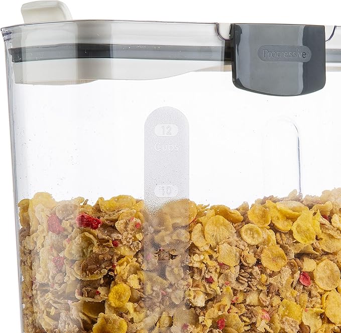 ProKeeper Cereal Keeper Food Storage Container, Airtight Seal, 3-Quart | Holds A Whole Box of Cereal, Wide Mouth Lid for Easy Pour, BPA-Free and Dishwasher Safe