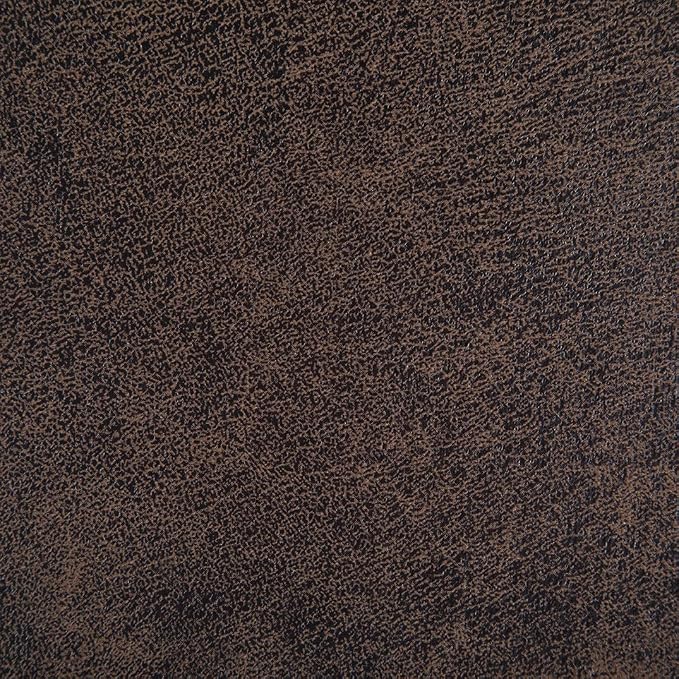 SIMPLIHOME Bretton 43" Wide Polyester Fabric Storage Ottoman in Umber Brown | Contemporary lift-top ottoman with high-density foam; rectangle storage bench or coffee table for living room or entryway.