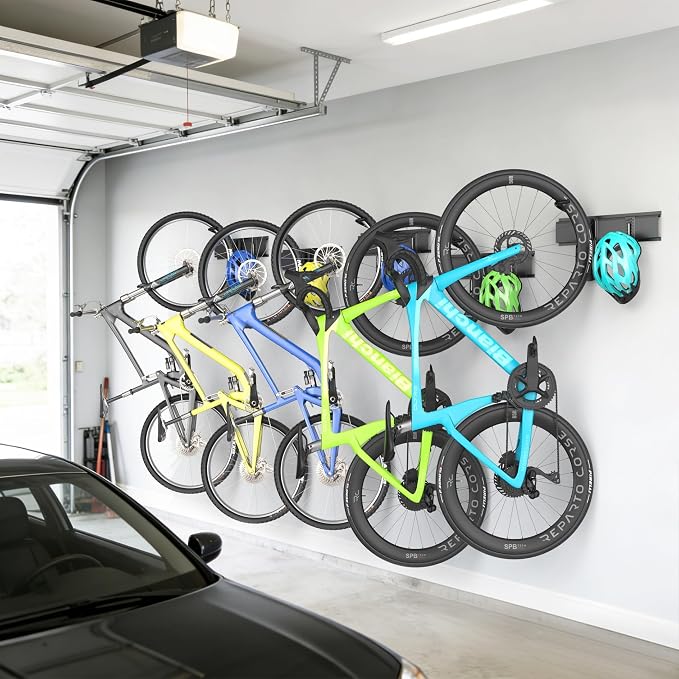 WALMANN Wall Mounted Swivel Bike Rack