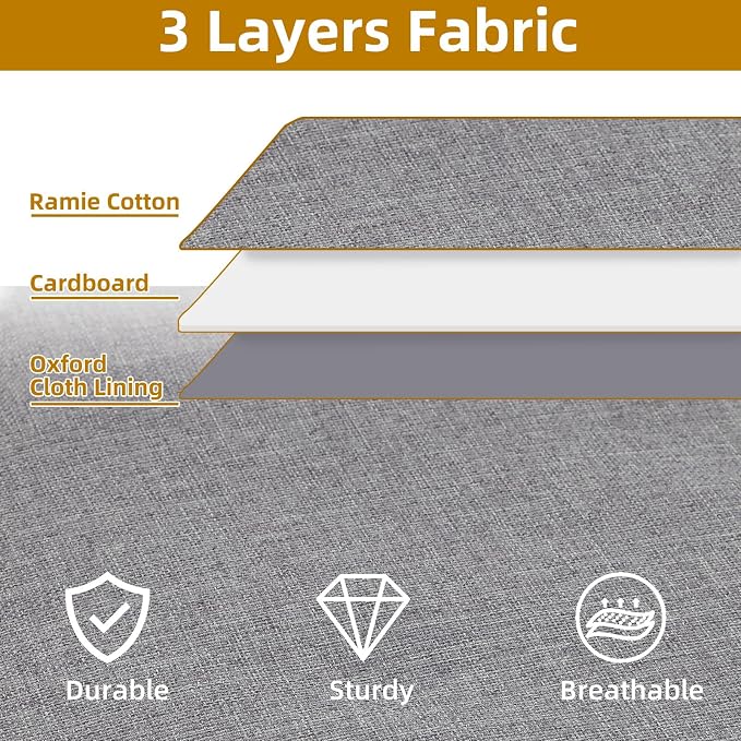 Under Bed Storage Container,Grey,31.5x15.7x5.9 Inch,3 Pack | Underbed Storage Organizers, Foldable Clothes Container,Clothes Bins with Lid and Handles for Blanket,Pillows,Shoes