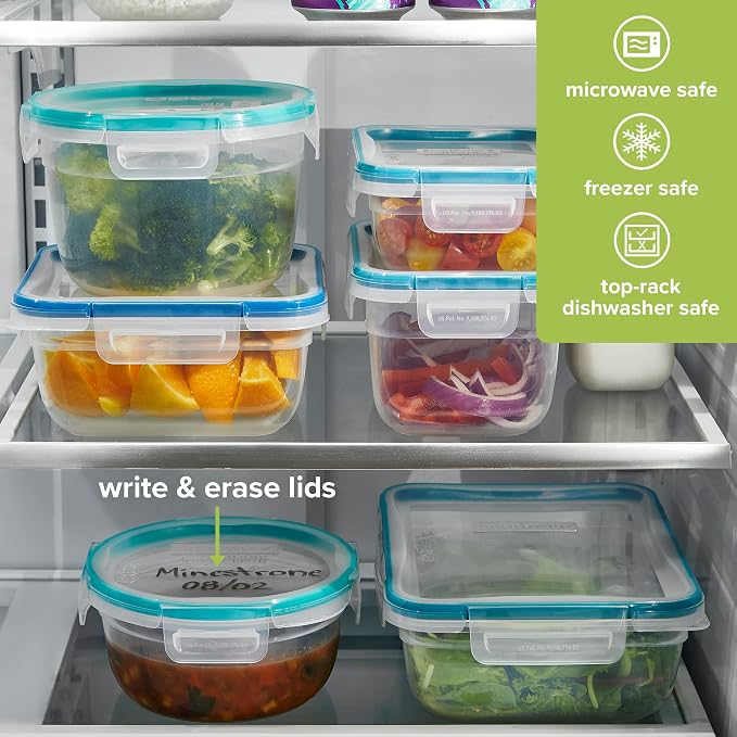 Snapware Plastic Total Solutions (14-Pack, Mixed Sizes) Food Storage Set