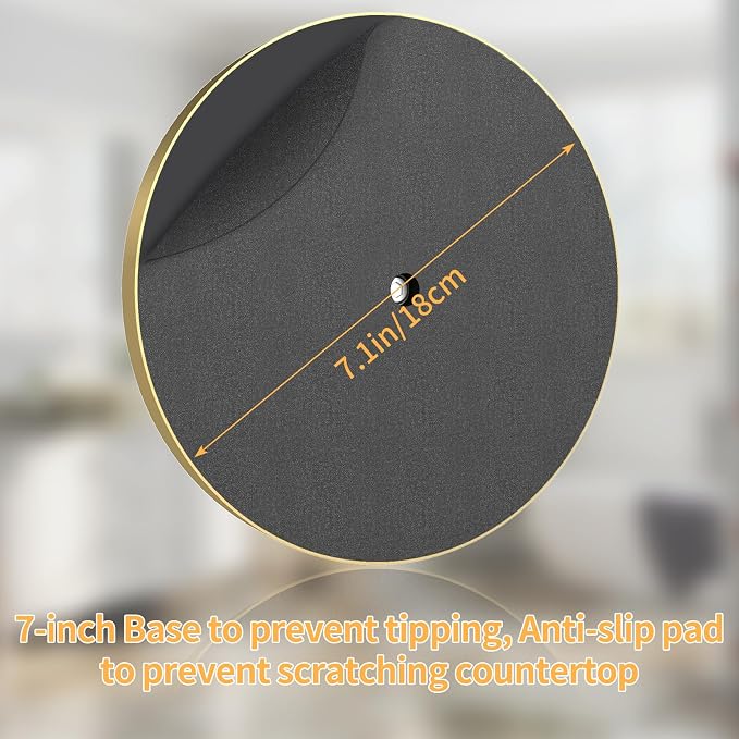 STWWO Hand Towel Holder Stand, T-Shape Countertop Hand Towel Stand for Bathroom Kitchen, Adjustable Hand Towel Holder, Gold