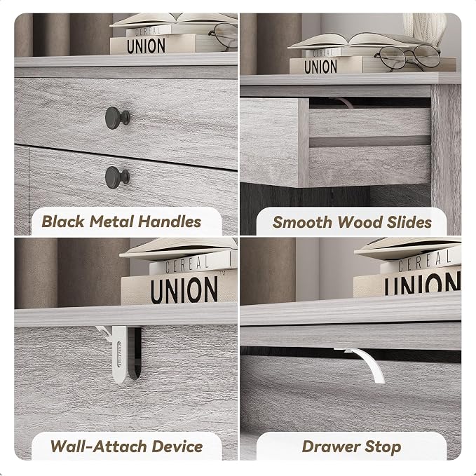 FTZxHKLX Shoe Rack Cabinet 2 Flip Drawers, Entryway Shoe Storage, Wash Grey | Narrow Shoe Cabinet Organizer with Top Drawer, Freestanding Hidden Shoe Organizer for Entryway , Hallway, Foyer