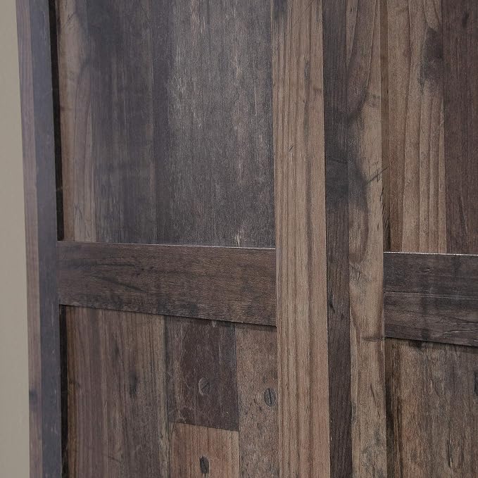 Sauder Select Storage Cabinet, Pantry Cabinet Kitchen Storage with Adjustable Shelves, Utility Room Storage Cabinet, in Reclaimed Pine