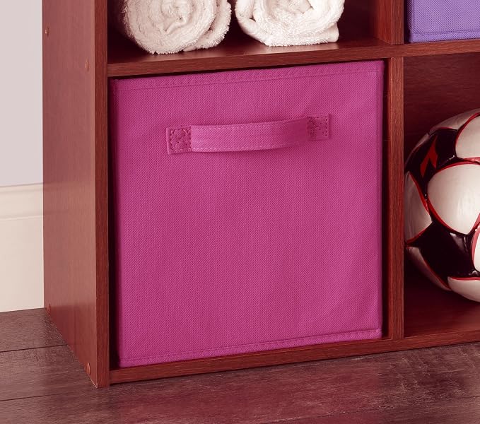 ClosetMaid 3880 Cubeicals Fabric Drawer, Fuchsia, 2-Pack