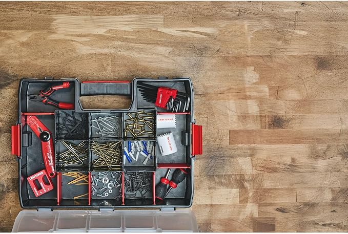 CRAFTSMAN Large Storage Organizer, 15 Compartments (CMST14027)