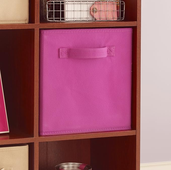 ClosetMaid 3880 Cubeicals Fabric Drawer, Fuchsia, 2-Pack